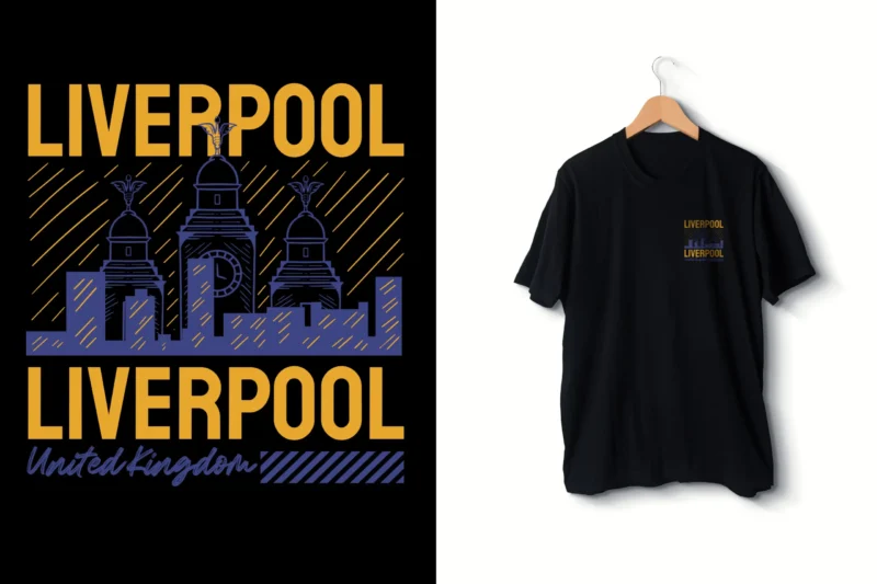 Liverpool scaled Kişiye özel ,Tşört Siyah Erkek Liverpool ingiltere Küçük baskılı TshirtTşört Siyah Erkek Liverpool ingiltere Küçük baskılı Tshirt